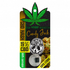 Euphoria CBD Hash 19% Candy Jack 1G