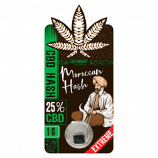 Euphoria CBD Hash Moroccan 25% 1G